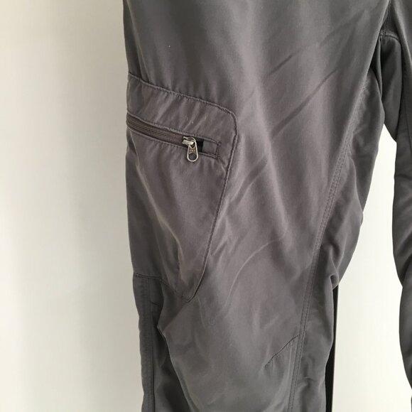 PATAGONIA Gray Zip Pockets Adjustable Length Drawstring Hiking Pant - Picture 9 of 16